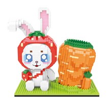 HC 나노블럭 새학기 당근토끼 펜홀더