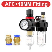 에어 레귤레이터 afc2000 14 공기 압축기 오일 물 분리기 필터 조절기 트랩 브러시 감압 밸브, AFC-PC1002