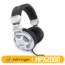 베링거 HPX2000 2m/오픈형/모니터용/헤드폰/HPX2000 고해상도 DJ 헤드폰