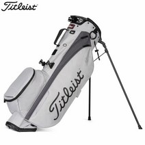 105446타이틀리스트(TITLEIST) Players 4 스탠드백 TB21SX4, 라이트 그레이