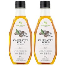 비에이치스토리 [헬스레시피] 몽크슈 무설탕 카페라떼 커피시럽 530g 2병, 단품없음