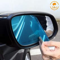 (SNJ) 올뉴 i30 용품 사이드미러 기스방지 차량 보호필름
