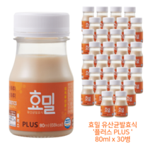 효밀 [효밀]+[유산균발효식 플러스], 30개입, 80ml