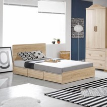 제니시리즈 딸아이가구 슈퍼싱글수납침대 손님방, 본상품선택, 앤틱