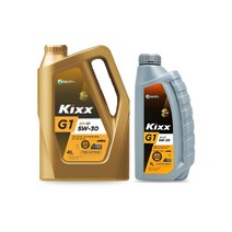 GS칼텍스 킥스 G1 SP 5W30 1L 4L D11595194 (엔진오일 합성유 적용엔진: 가솔린 LPG 용량: 1L 점도: 5W30 API 가솔린 등급...) TDN-11595194 엔진오일, 1L 4L 조합발송