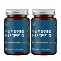 자연바름 유단백질추출물 MBP 뼈 엔 엠비피 mbp 정 유단백추출물, 70정 x 2개