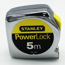 STANLEY 스탠리 파워락 눈금수명이 긴 전문가용 줄자 3m 5m 8m