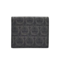 페라가모 간치니 반지갑 66 A497 0716510 NERO