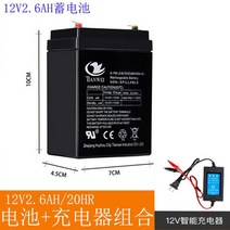 6-FM-2.6(12V2.6AH/20HR) 12V1.3AH 납축전지 배터리, 04.12V2.6 축전지+충전기