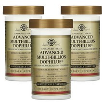 솔가 어드밴스 멀티 빌리언 도필러스 유산균 50억 베지캡슐 60정 3통