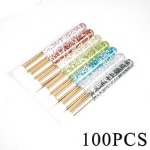 서예붓 103050100pcs 속눈썹 청소 브러시 ​​속눈썹 연장 용 래쉬 샴푸 브러시 블랙 헤드 리무버 메이크업 도구 껍질 벗기기, nb-cmix-100