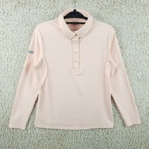 [여85](빈티지프렌)아디다스골프 핑크 카라넥 티셔츠