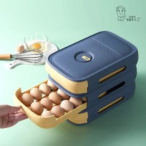 지니컴퍼니코리아 계란보관함 듀올 계란트레이 에그트레이 계란보관용기 냉장고정리 보관용기 8W979C04, 그린, 단품