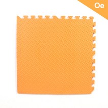 보온재 스포츠 보호 리프 그레인 바닥 매트 개 요가 피트니스 미끄럼 방지 접합 러그 두꺼운, Orange+8pcs