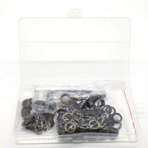 갈색가죽 가죽공예 하도메 아일렛 세트 앤틱칼라(청동칼라)10mm 100pcs 가죽공구