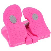 천국의계단 스텝퍼 말랑스텝퍼 집에서유산소운동스테퍼 미니 머신 운동 계단 플랫폼 휴대용 페달 장비 스, 02 분홍색