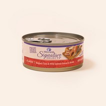 웰니스 캣 코어 시그니쳐 셀렉트 플레이크 참치와 연어 캔 150g, 1개
