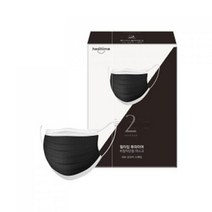 힐타임 투와이어 비말차단 마스크 블랙투톤, 300개, 1개입
