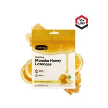 콤비타 UMF 10플러스 마누카꿀 로젠지 프로폴리스 레몬 사탕, 180g, 1개