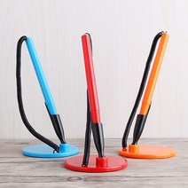 스프링 뱅글 펜꽂이 스탠드볼펜 은행 사무실X5(랜덤)