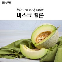 명광성푸드 풍부한 과즙과 고당도를 자랑하는 머스크 멜론, 7~8kg, 아이스팩+아이스박스, 7~8kg-아이스팩+아이스박스