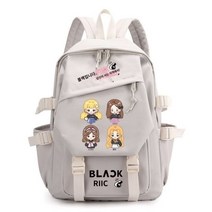 블랙핑크 굿즈 백팩 학생 책가방 Blackpink 5가지 컬러 남녀공용, 디자인 02. 블루