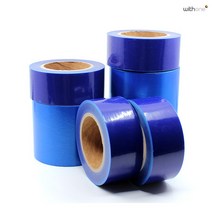 위드원 산업용보호테이프 청랩 컷팅 50mm 40롤 1박스, 1box