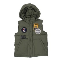 지프키즈 서면NC KJ4JPU610 후드 탈부착 다운 베스트 (공용) 아동~주니어 다운패딩조끼