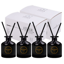 에이쏘르 발효주정 디퓨저 프리미엄 에디션 200ML 4개입, 아티산