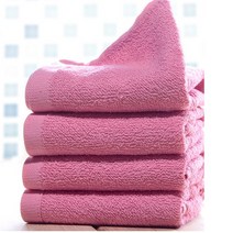 ms 미니타월 욕실 세면 핑크 업소용 타올 36g, GKS9274