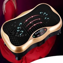 진동 운동 기구 안마기 슬리밍 머신 덜덜이 홈트, LCD 터치스크린 블루투스(끈) 구성