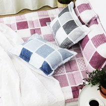 여름 돌침대 거실 인견 토퍼 기절 매트리스 쿨 바닥이불, 아이스블루