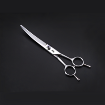 에이스 19cm 고급형 애견가위(단품) 미용가위, 1개, 양손커브가위