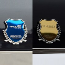 JSTAR 콜로라도 말리부 트레일블레이저 리어 트렁크 포인트 몰딩 플레이트 쉐보레 전차종, JS블루(1P), JS캡티바