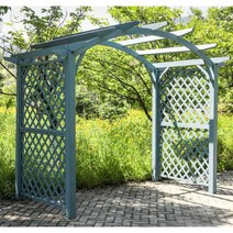 폼내서 파고라제작 옥상 야외 방수 조립식 제작 캐노피, 3.05m x  1.9m x 2.3m 탄화색