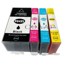 Hp officejet pro 904 6960 impressora 프린터 용 hp 6970 xl 슈트 호환 잉크 카트리지, [05] 3 Set -- 12pcs