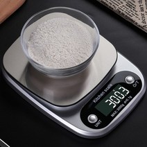 PYHO 주방 베이킹 스테인리스 가정용 전자저울, 0.5kg/0.1g