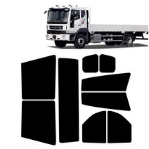 카메이크업 대우 노부스 썬팅지 측면+후면 DIY 썬팅필름, 노부스(측후면세트), IR50_30%, 한국GM