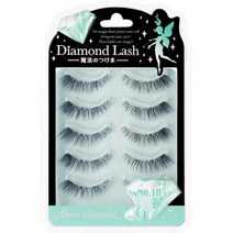 Diamond Lash (다이아몬드 러쉬) 그린 no. 105 5쌍 127179, one option, one option