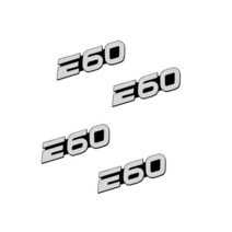 기어봉커버 자동차 링 오디오 품 bmw호환 E87 E90 E46 G30 X1 스피커 배지 에 적합, 02  E60 4s