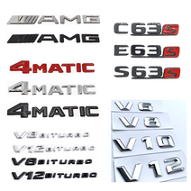 벤츠 엠블럼 모음 C63S E63S S63S 4matic AMG V6 V8 V10 V12 바이터보, 11. V8 바이터보 블랙
