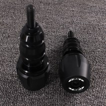 오토바이 프레임 부품 스즈키 오토바이 낙하 방지 프레임 슬라이더 페어링 가드 GSR400 안티 크래시 패드, 06 black-B
