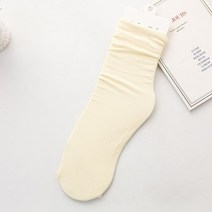 지뢰계 레그워머 양산형 니트 니삭스 발토시 발목토시, one size, 1pcs thin socks