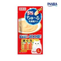이나바 고양이 챠오츄르 간식, 참치+유산균, 56g, 12팩