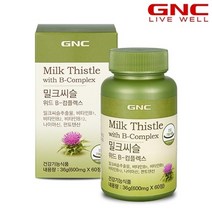 [지앤씨] [GNC] 밀크씨슬 위드 B 콤플렉스 (60정) 30일분_50974, 상세 설명 참조, 상세 설명 참조, 상세참조