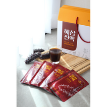 [제주웰링] 제주도 특산품 국내산 제주도 해삼 가공 식품 해삼진액, 1박스, 1박스 80ml * 30포