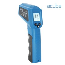 아쿠바 적외선 온도계 CS-301 302 304 305 레이저 비접촉식 표면 온도측정기, CS-304 BLUE