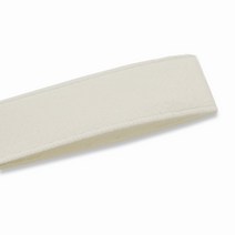 선물포장리본 꽃포장리본 양면무광주자 리본 (폭 25mm/40mm 길이 27m), 3(아이보리), 25mm
