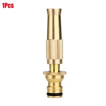 고압 세척기 호스 꽃 노즐 조절 스프레이 퀵 커넥터 수도꼭지 어댑터 정원 스프링클러, 황동-1 개