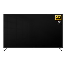 TiBi 75인치 UHD LEDTV / H751-UHD-A 케이티에이코리아, 벽걸이 방문설치 (상하 브라켓)